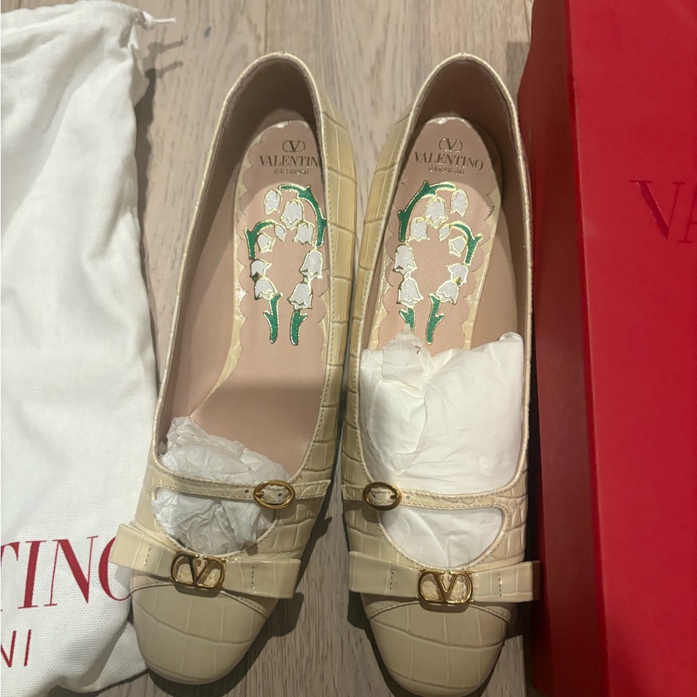 Valentino Women's White Shoes